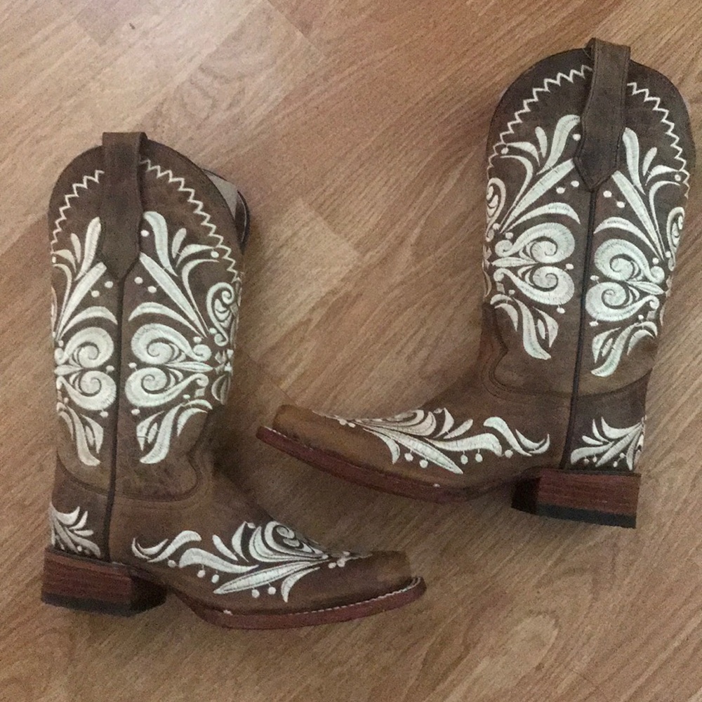 Woman’s cowboy boots